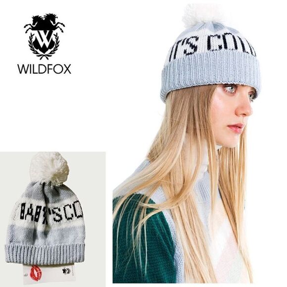New. WILDFOX Baby It’s Cold Outside beanie. Retails $89